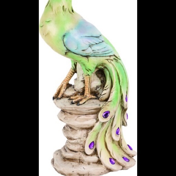 NWT peacock figurine p4624 15 1/2” - Picture 2 of 2